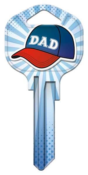 HY-KO 15005KW1-DAD Key Blank, Brass, Nickel, For: Kwikset KW1 Keyways [SKU: ORG4706826]