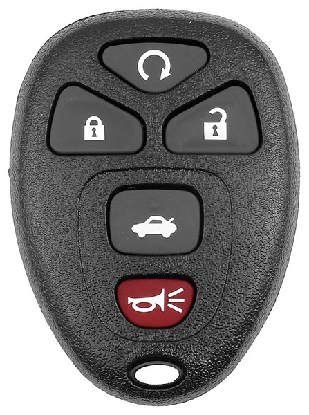 HY-KO 19GM911F Fob Shell, 5-Button [SKU: ORG7217243]