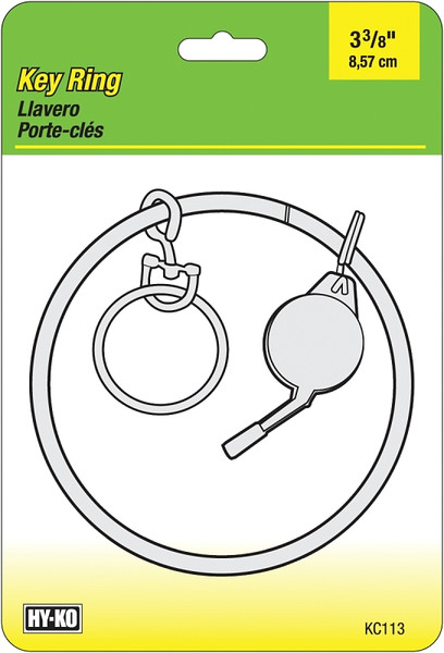 HY-KO KC113 Key Ring, Brass [SKU: ORG4266185]