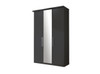 Berlin Hinged Wardrobe - Wooden doors With Glass doors