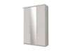 Berlin Hinged Wardrobe - Wooden doors With Glass doors