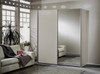 Jura Hinged Wardrobe - Wooden & Mirrored Doors