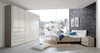 Loft Hinged Wardrobes - 150cm with bi-fold-panorama doors
