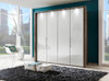 Loft Corner units with hinged-door wardrobe