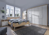 Loft Corner units with hinged-door wardrobe