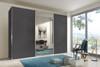 Miami 2. Sliding-door wardrobes - Wooden and Mirrored Doors H-217cm