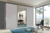 Miami 2. Sliding-door wardrobes - Wooden and Mirrored Doors H-217cm