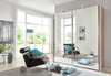 Miami 2. Sliding-door wardrobes - Wooden and Mirrored Doors H-217cm
