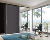 Miami 2. Sliding-door wardrobes - Wooden and Mirrored Doors H-236cm