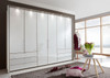 Loft Hinged Wardrobes - 250cm with Functional bi-fold-panorama doors