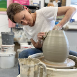 Sarah Raven Blue Green Bowl