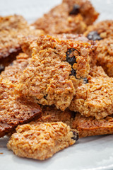 liz's marzipan and dried cherry flapjacks recipe
