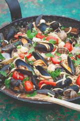 linguine allo scoglio recipe