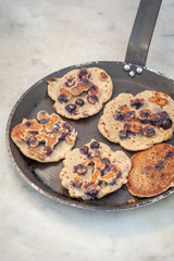 Blueberry Buckwheat Pancakes