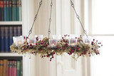 how to create a christmas tealight chandelier (two ways)