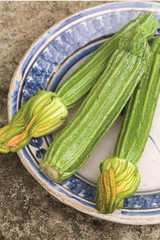 crisp courgette wedges recipe