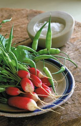 early summer crudités on ice with aïoli recipe