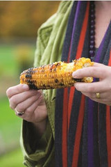 barbecued corn with chilli and garlic butter recipe