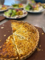 classic onion tart