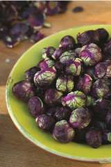 sauté of red brussels sprouts with almonds recipe