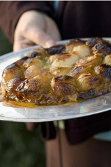 shallot tatin with leftover cheese recipe