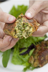 split pea and mint croquettes recipe