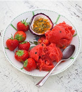 strawberry and passion fruit sorbet recipe