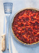 tomato tart with poppy seed pastry recipe