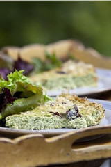 wild garlic and ricotta al forno recipe