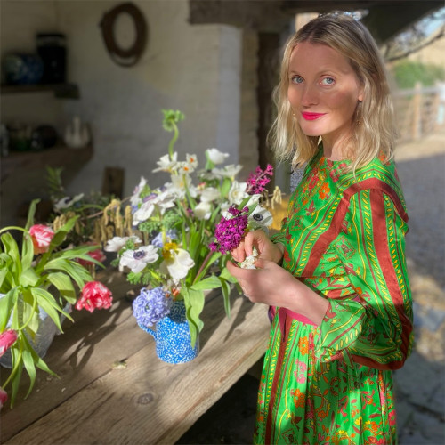 Floristry from the Late Spring Cutting Garden with Willow Crossley at Perch Hill Farm, East Sussex