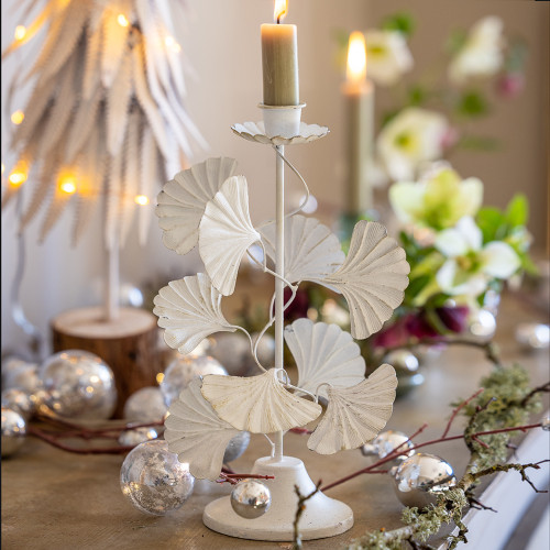 Ginko-leaf Candleholder