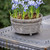 Scalloped Metal Table