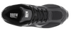 Drew Men's Surge  Leather and Mesh Athletic Sneaker Black