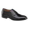 Johnston & Murphy Bradford Moc Toe Brush-Off Leather Black