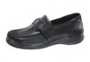 Apex Women's Evelyn Strap Loafer Black Leather 