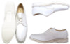 Alden Plain Toe Blucher Oxford White Comfort Oxford