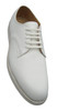 Alden Plain Toe Blucher Oxford White Comfort Oxford