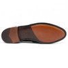 Zelli Franco Crocodile Tassel Loafer Black