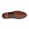 Zelli Rossi Teju Lizard Penny Loafer Cognac