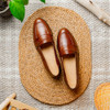 Zelli Rossi Teju Lizard Penny Loafer Cognac