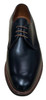 Alden Dutton Three eyelet blucher oxford w/ commando sole Black Alpine Grain Calf # 940C