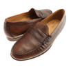 Sherman Brothers Ventura Deerskin Penny Loafer Cedar