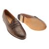 Sherman Brothers Ventura Deerskin Penny Loafer Cedar