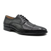 Zelli Giovanni Teju Lizard Lace-Up Black