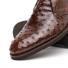 Zelli Marco Ostrich Quill Chukka Boot Brown