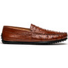 Zelli Monza Ostrich Quill Driver Brandy