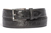 Zelli Ostrich Quill Belt Black