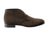 Santoni Harper dark brown suede chukka boot