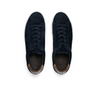 G. Brown Court #406 Suede Sneaker Navy w/ Tan Tab