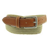 Sherman Brothers Cooper Elastic Braided Belt Khaki